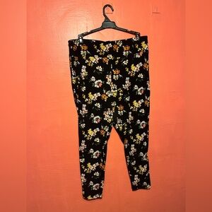 Floral Leggings 2X